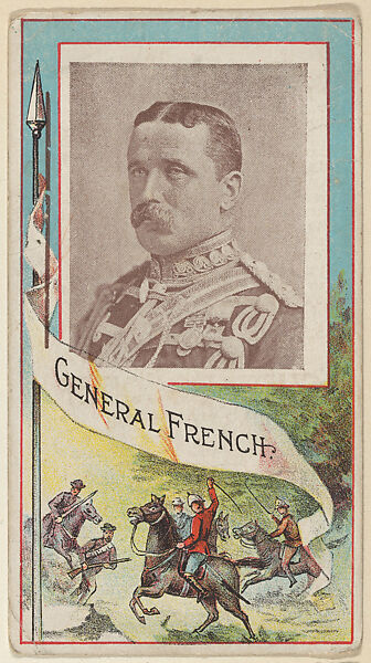General French, from the "Generals" series (T64), issued by D.H. McAlpin & Co. Tobacco Company, Issued by D.H. McAlpin &amp; Co. Tobacco Company, Commercial color lithograph 