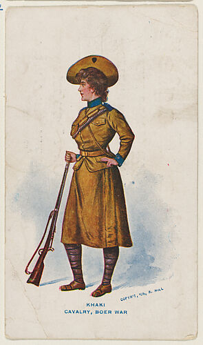 Khaki, Cavalry, Boer War, from the 