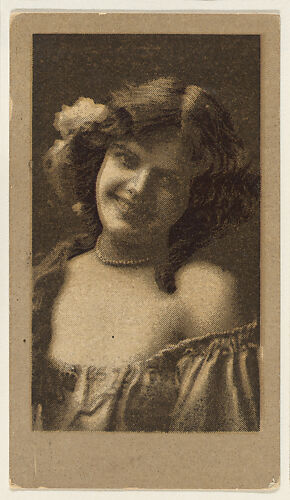 Portrait of a smiling woman, from the 