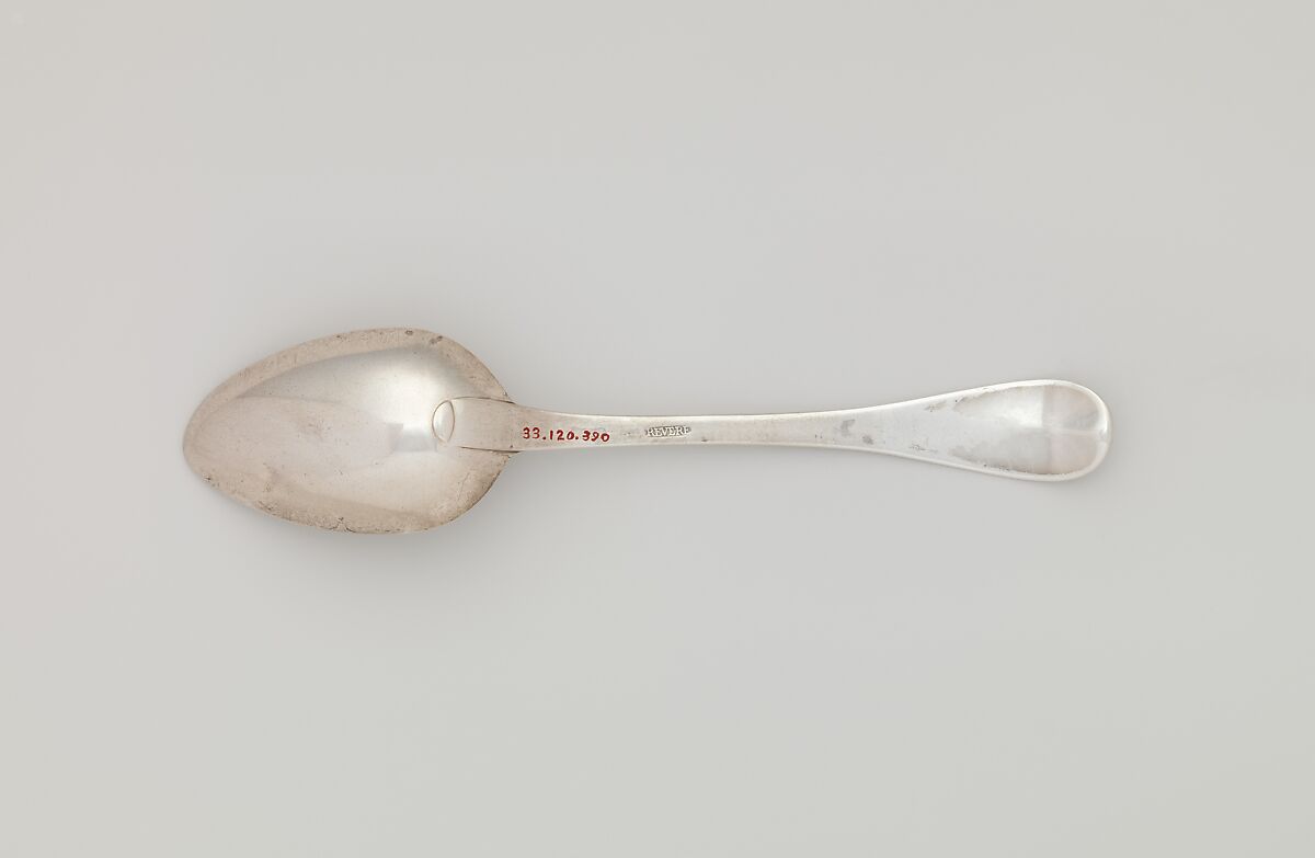Spoon, Paul Revere Jr. (American, Boston, Massachusetts 1734–1818 Boston, Massachusetts), Silver, American