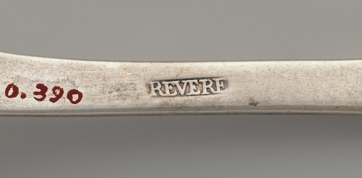 Spoon, Paul Revere Jr. (American, Boston, Massachusetts 1734–1818 Boston, Massachusetts), Silver, American