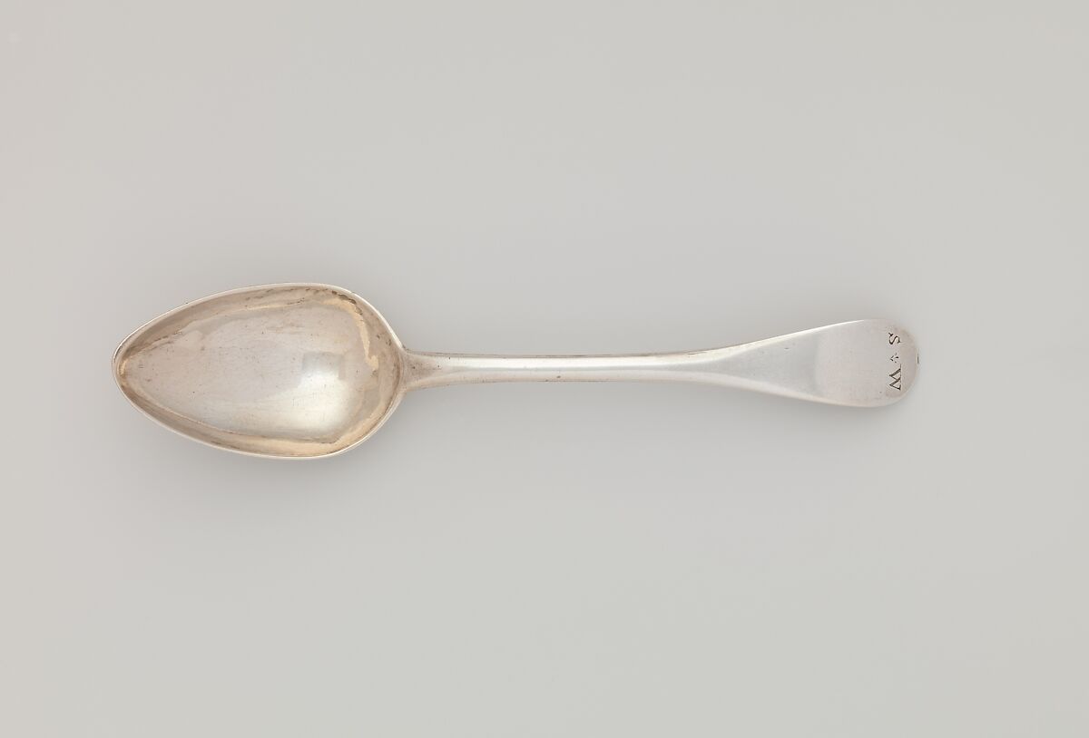 Spoon, Paul Revere Jr. (American, Boston, Massachusetts 1734–1818 Boston, Massachusetts), Silver, American 