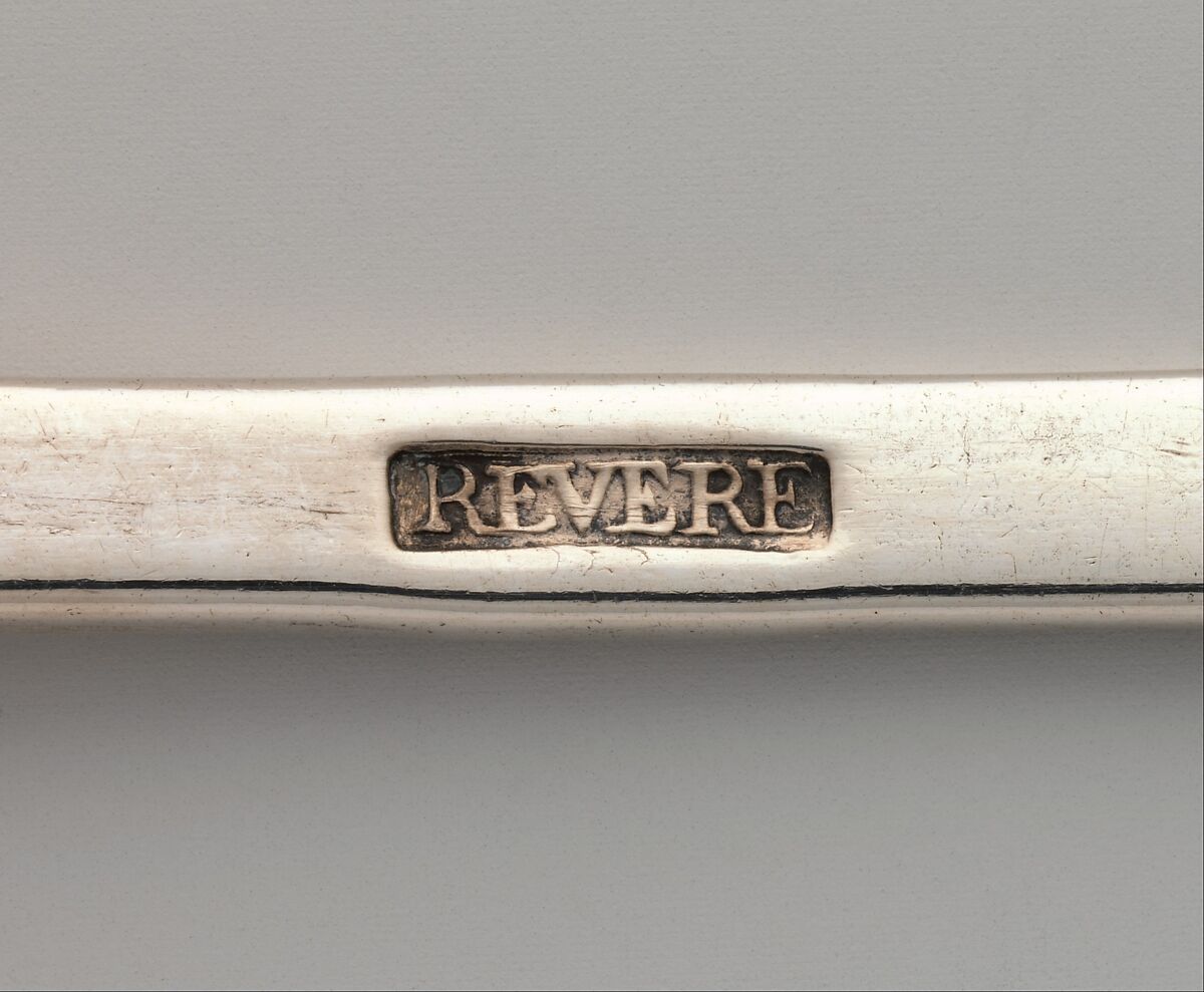 Spoon, Paul Revere Jr. (American, Boston, Massachusetts 1734–1818 Boston, Massachusetts), Silver, American