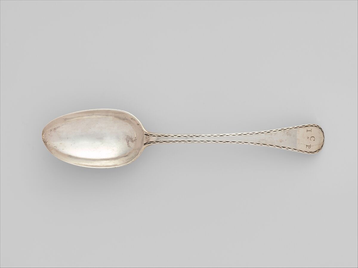 Spoon, Paul Revere Jr. (American, Boston, Massachusetts 1734–1818 Boston, Massachusetts), Silver, American