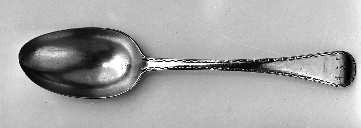 Spoon, Paul Revere Jr. (American, Boston, Massachusetts 1734–1818 Boston, Massachusetts), Silver, American 