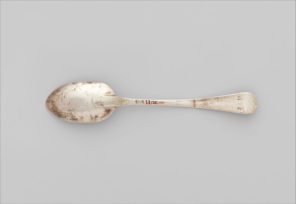 Spoon, Paul Revere Jr. (American, Boston, Massachusetts 1734–1818 Boston, Massachusetts), Silver, American