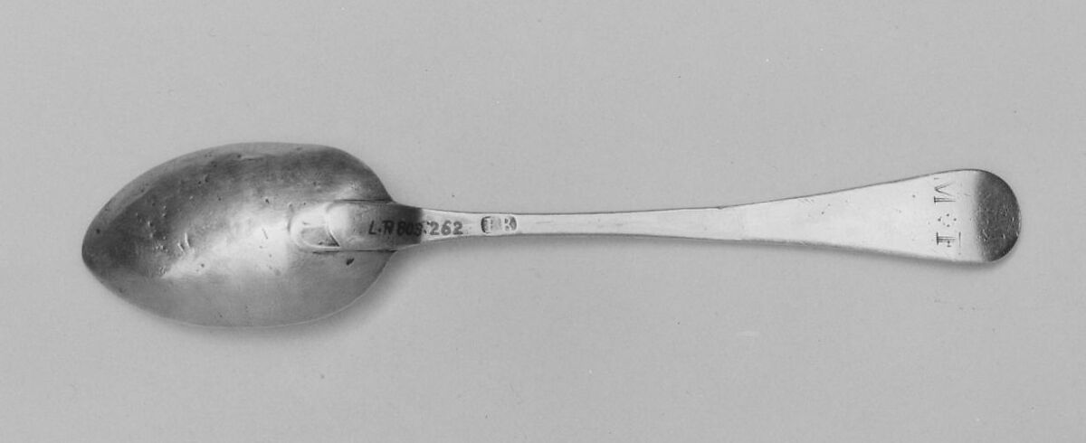 Spoon, Paul Revere Jr. (American, Boston, Massachusetts 1734–1818 Boston, Massachusetts), Silver, American 