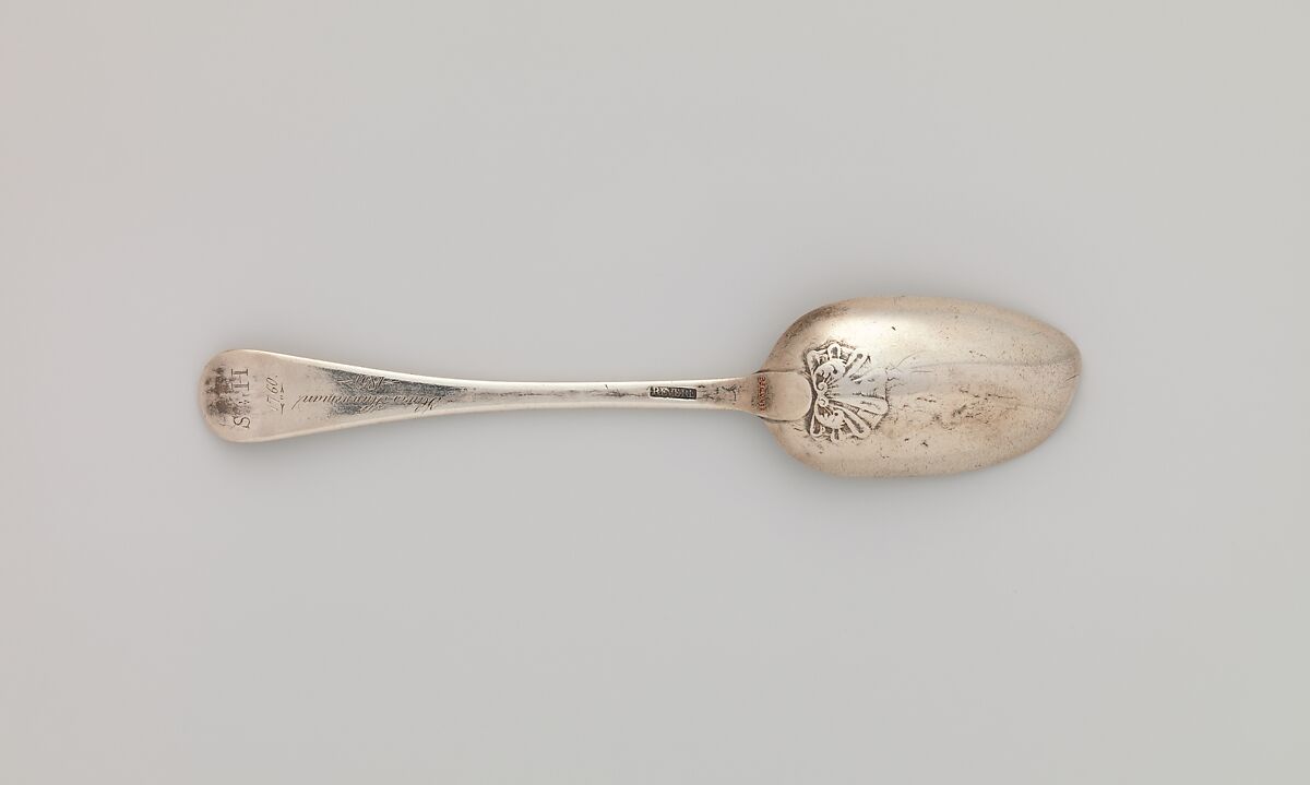 Spoon, Paul Revere Jr. (American, Boston, Massachusetts 1734–1818 Boston, Massachusetts), Silver, American