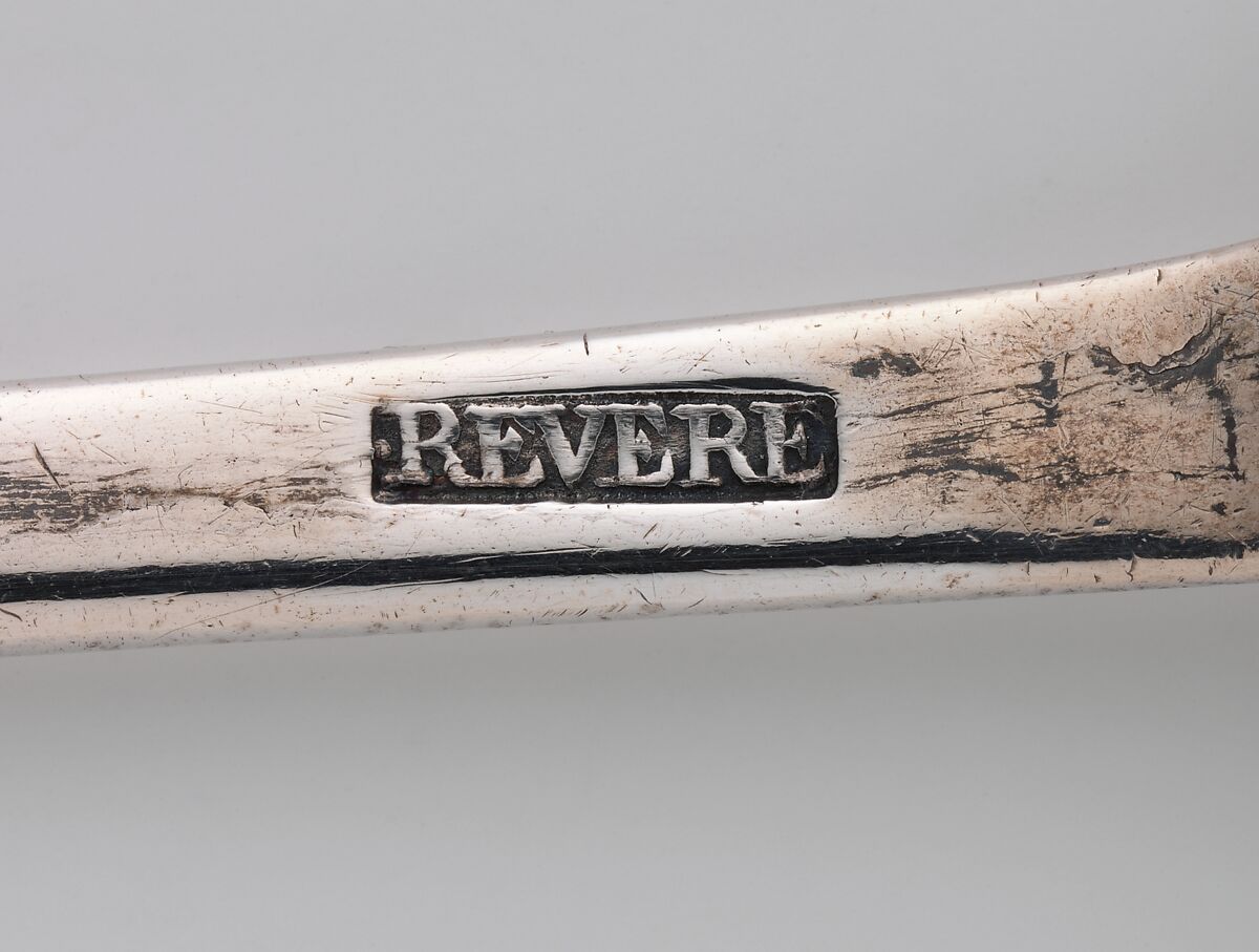 Spoon, Paul Revere Jr. (American, Boston, Massachusetts 1734–1818 Boston, Massachusetts), Silver, American