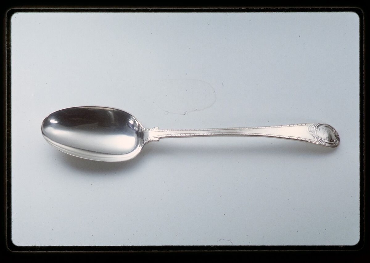 Spoon, Paul Revere Jr. (American, Boston, Massachusetts 1734–1818 Boston, Massachusetts), Silver, American 