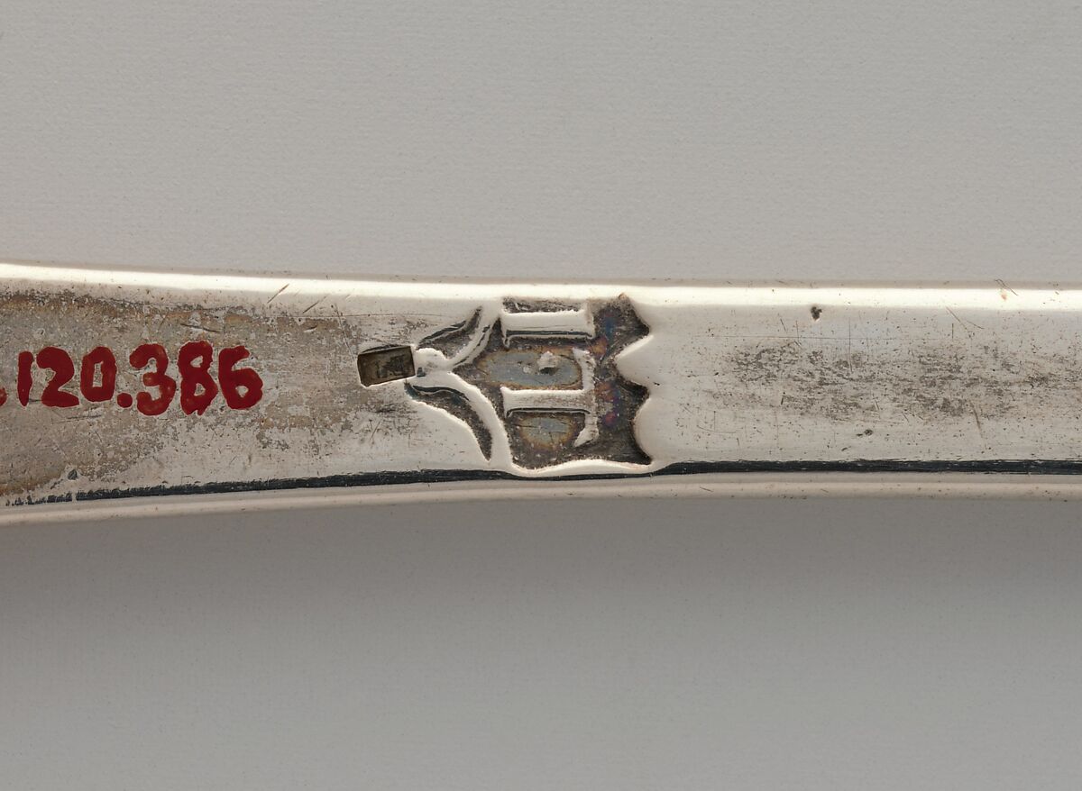 Spoon, John Tanner (1713–1785), Silver, American
