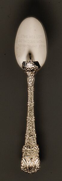 Spoon, Tiffany &amp; Co. (1837–present), Silver, American