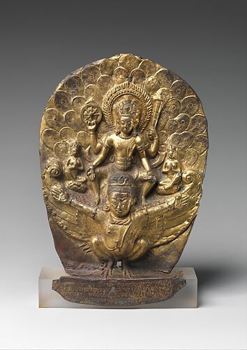 Vishnu Riding on Garuda