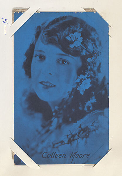 Colleen Moore from Movie Stars Exhibit Cards series (W401), Commercial color photolithograph 