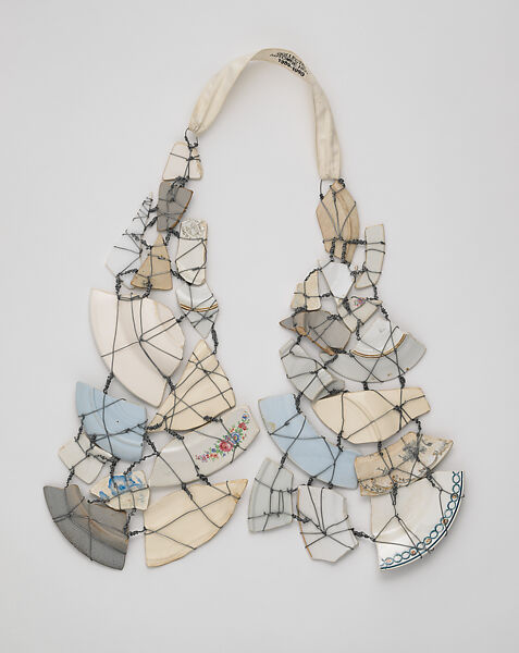 Vest, Maison Margiela (French, founded 1988), porcelain, metal, cotton, French 