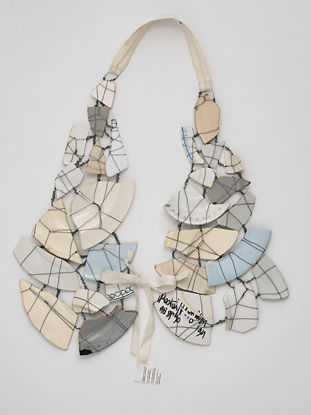 Vest, Maison Margiela (French, founded 1988), porcelain, metal, cotton, French