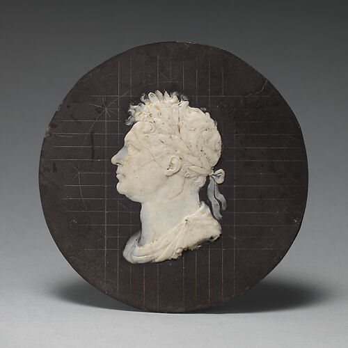Wax model for a portrait of King George IV (1762–1830)