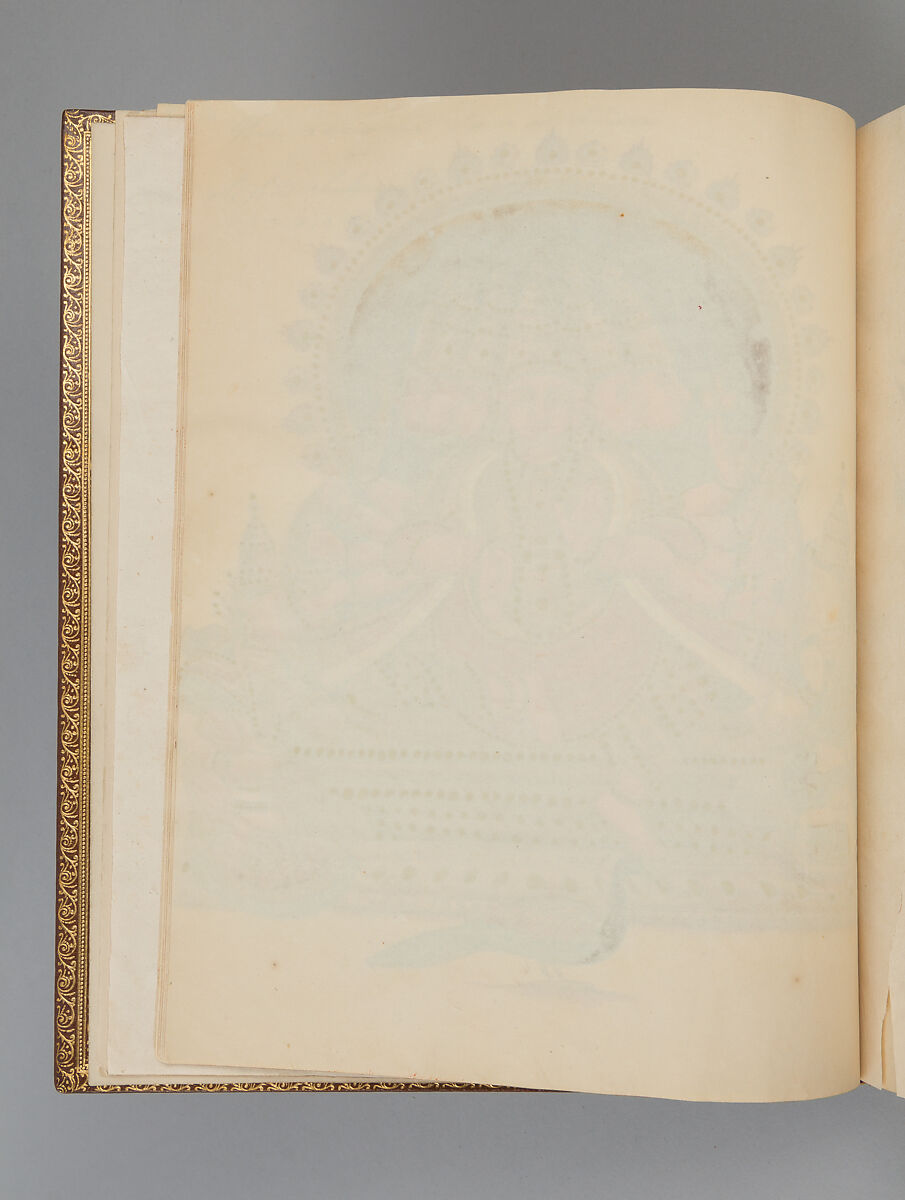 Album depicting one hundred Hindu gods, Unidentified artists (Indian, Madurai, ca. 1830s), Watercolor, ink, and gold on paper, India, Madurai, Tamil Nadu
