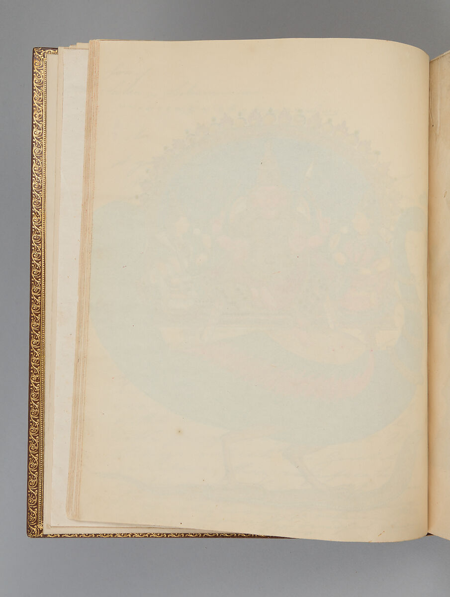 Album depicting one hundred Hindu gods, Unidentified artists (Indian, Madurai, ca. 1830s), Watercolor, ink, and gold on paper, India, Madurai, Tamil Nadu