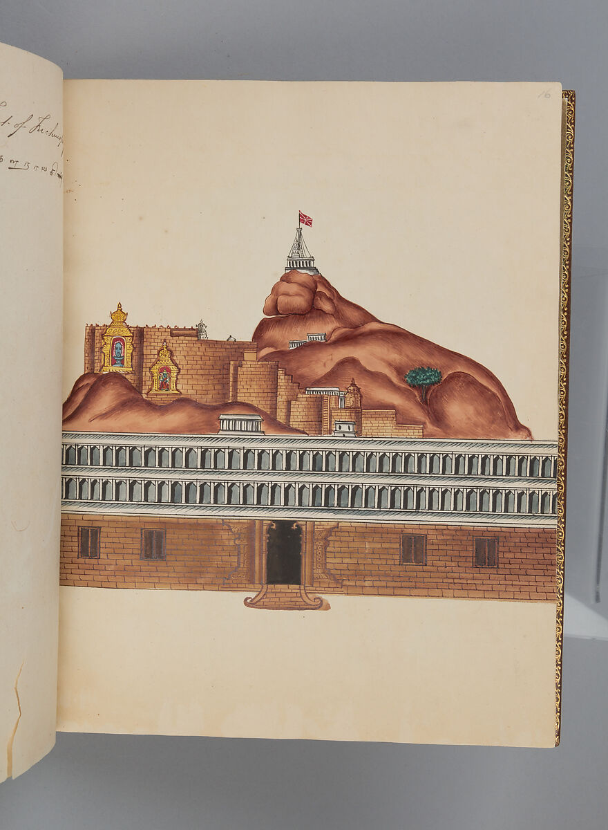 Album depicting one hundred Hindu gods, Unidentified artists (Indian, Madurai, ca. 1830s), Watercolor, ink, and gold on paper, India, Madurai, Tamil Nadu