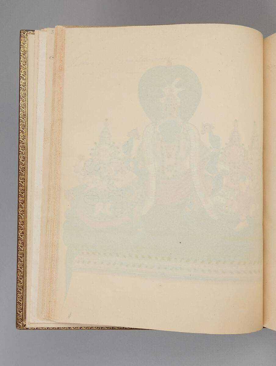 Album depicting one hundred Hindu gods, Unidentified artists (Indian, Madurai, ca. 1830s), Watercolor, ink, and gold on paper, India, Madurai, Tamil Nadu