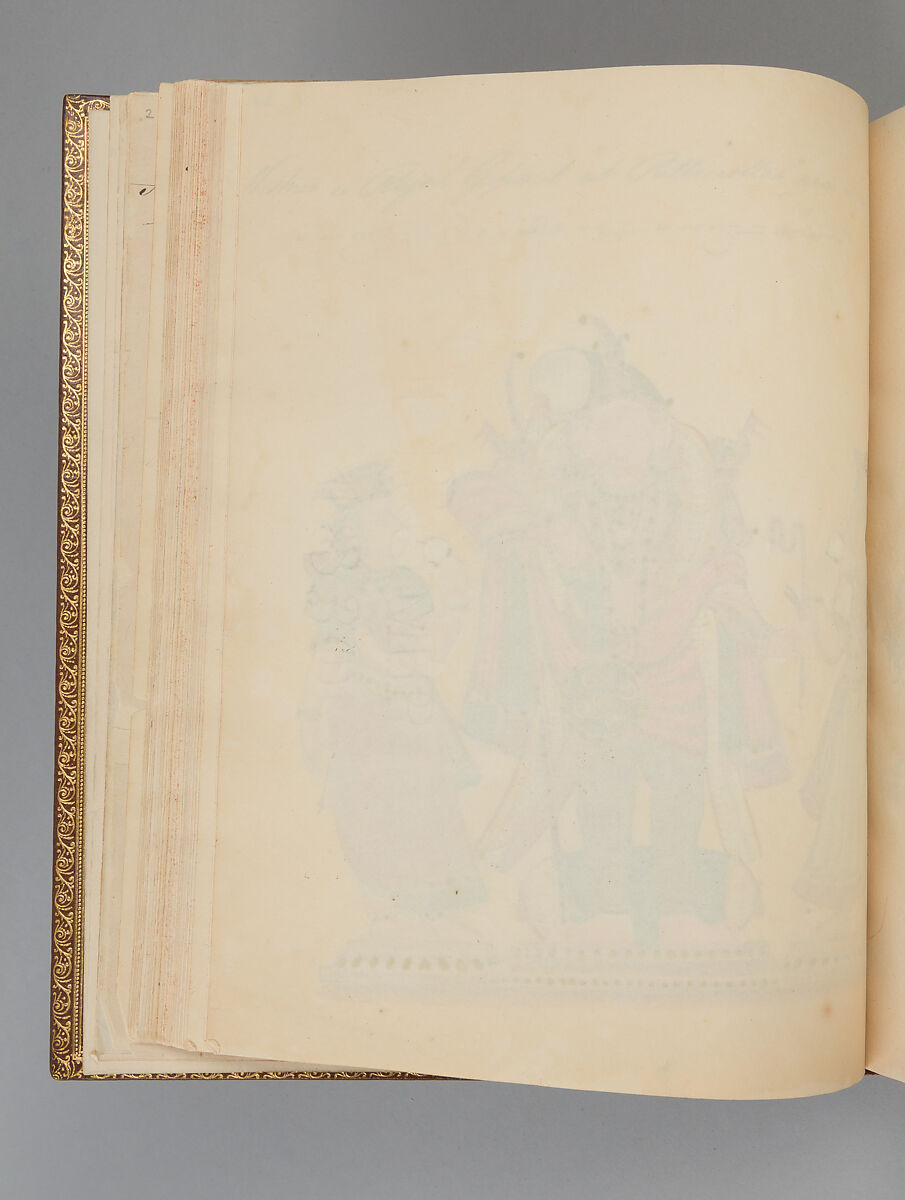 Album depicting one hundred Hindu gods, Unidentified artists (Indian, Madurai, ca. 1830s), Watercolor, ink, and gold on paper, India, Madurai, Tamil Nadu