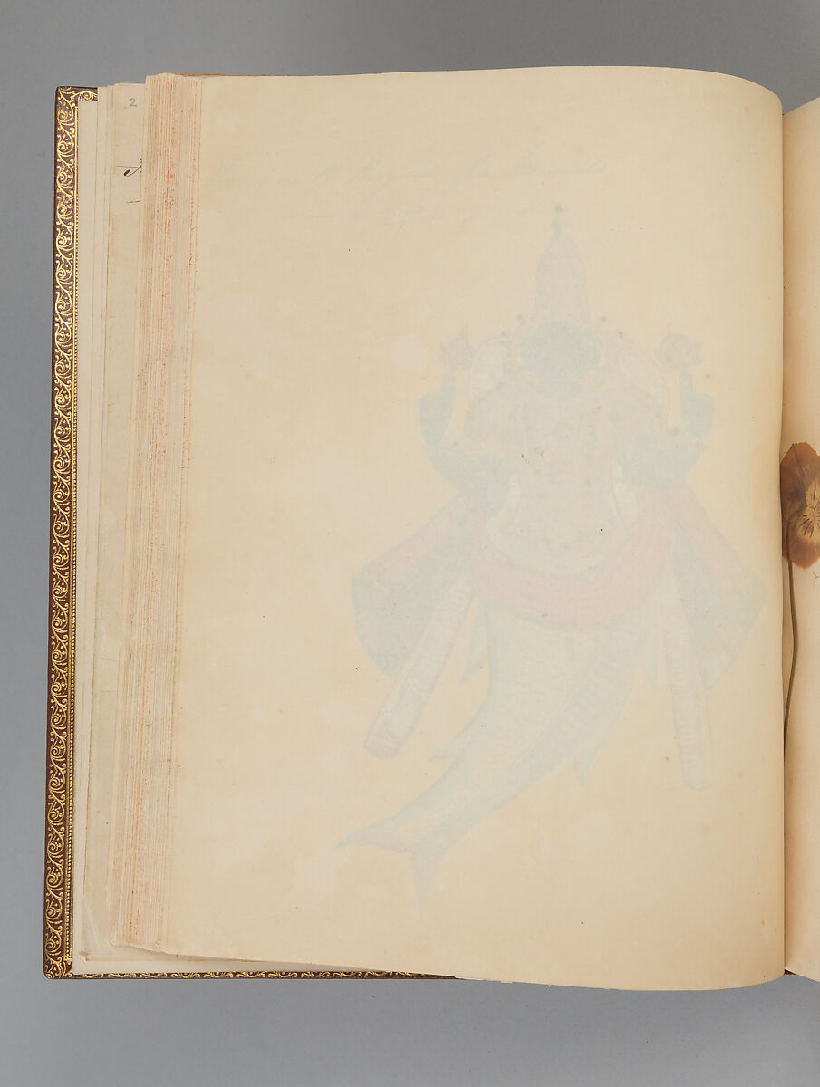 Album depicting one hundred Hindu gods, Unidentified artists (Indian, Madurai, ca. 1830s), Watercolor, ink, and gold on paper, India, Madurai, Tamil Nadu