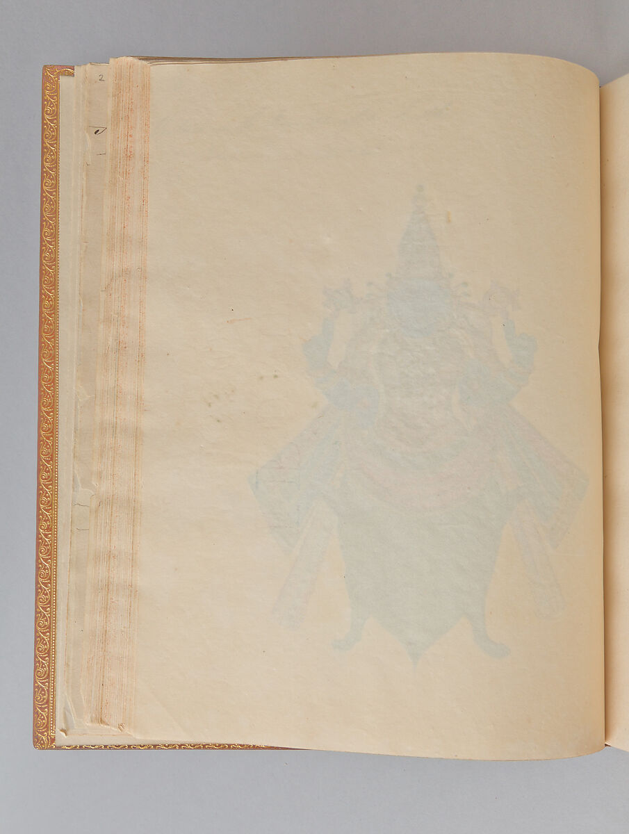 Album depicting one hundred Hindu gods, Unidentified artists (Indian, Madurai, ca. 1830s), Watercolor, ink, and gold on paper, India, Madurai, Tamil Nadu