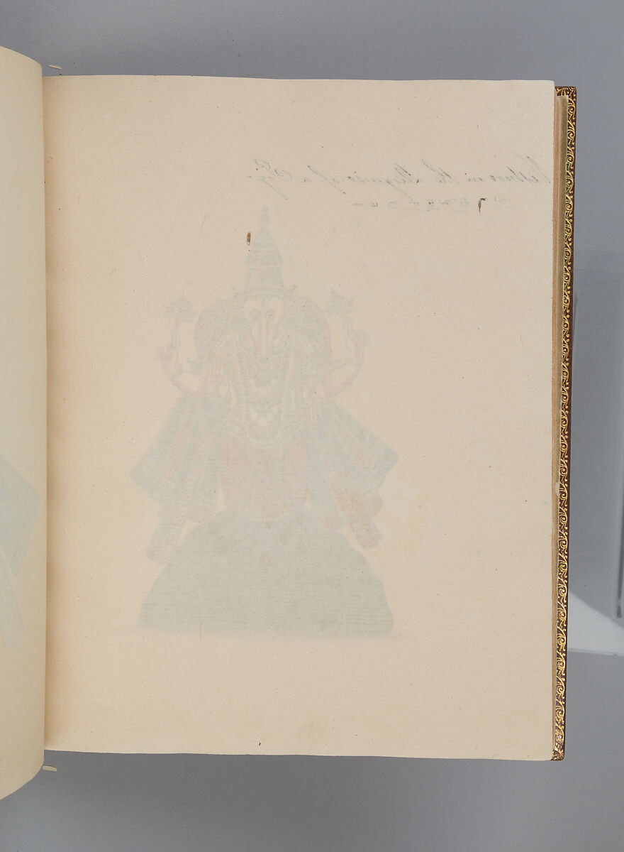 Album depicting one hundred Hindu gods, Unidentified artists (Indian, Madurai, ca. 1830s), Watercolor, ink, and gold on paper, India, Madurai, Tamil Nadu