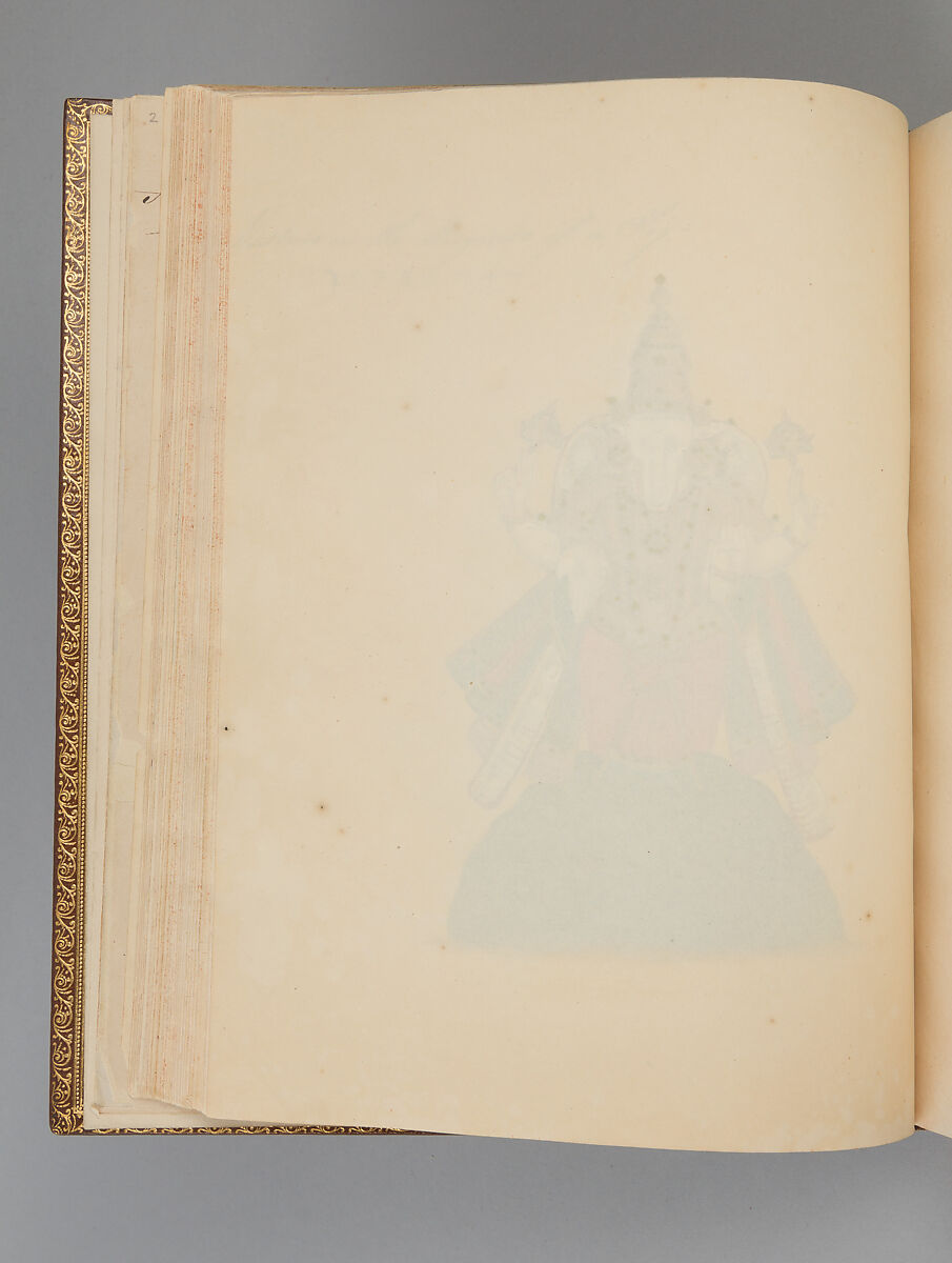 Album depicting one hundred Hindu gods, Unidentified artists (Indian, Madurai, ca. 1830s), Watercolor, ink, and gold on paper, India, Madurai, Tamil Nadu