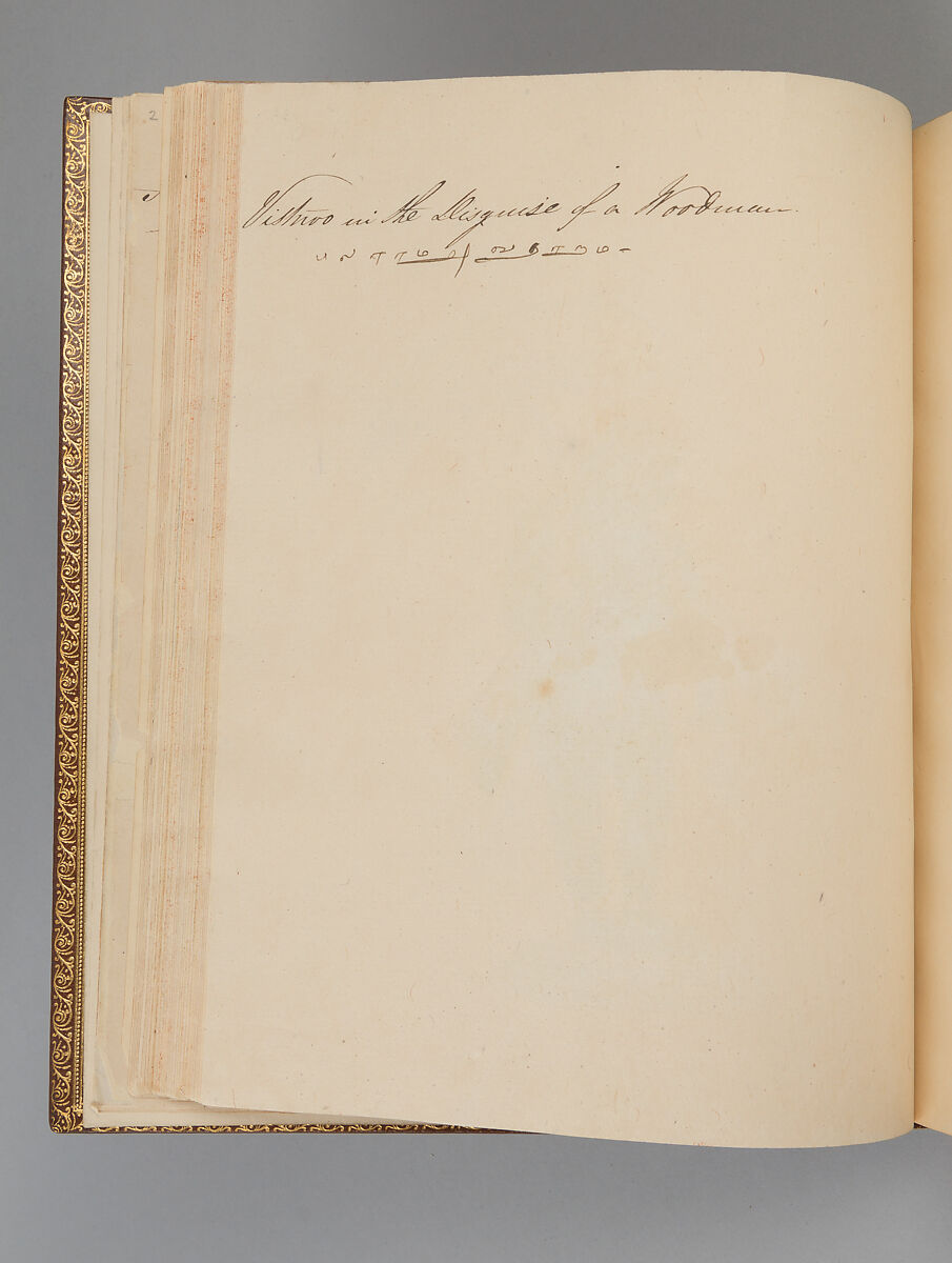 Album depicting one hundred Hindu gods, Unidentified artists (Indian, Madurai, ca. 1830s), Watercolor, ink, and gold on paper, India, Madurai, Tamil Nadu