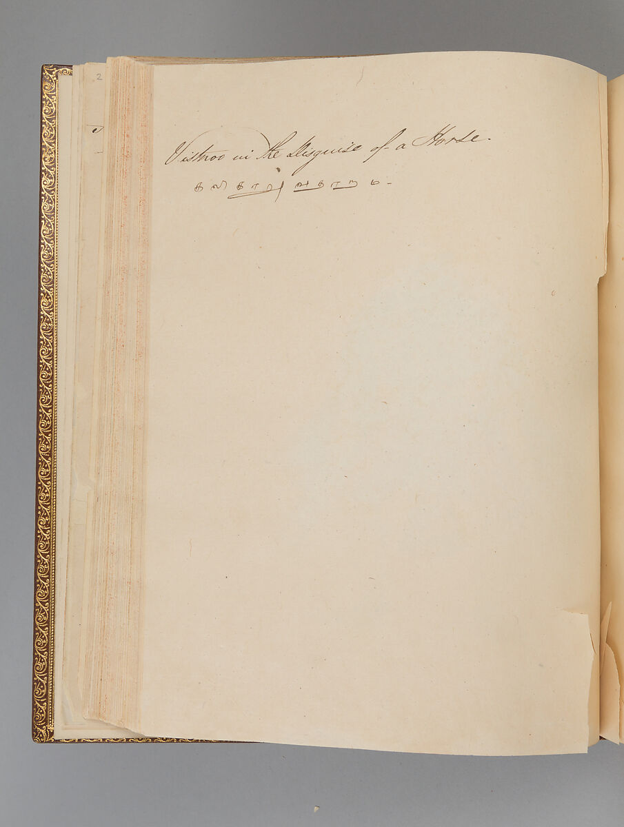 Album depicting one hundred Hindu gods, Unidentified artists (Indian, Madurai, ca. 1830s), Watercolor, ink, and gold on paper, India, Madurai, Tamil Nadu