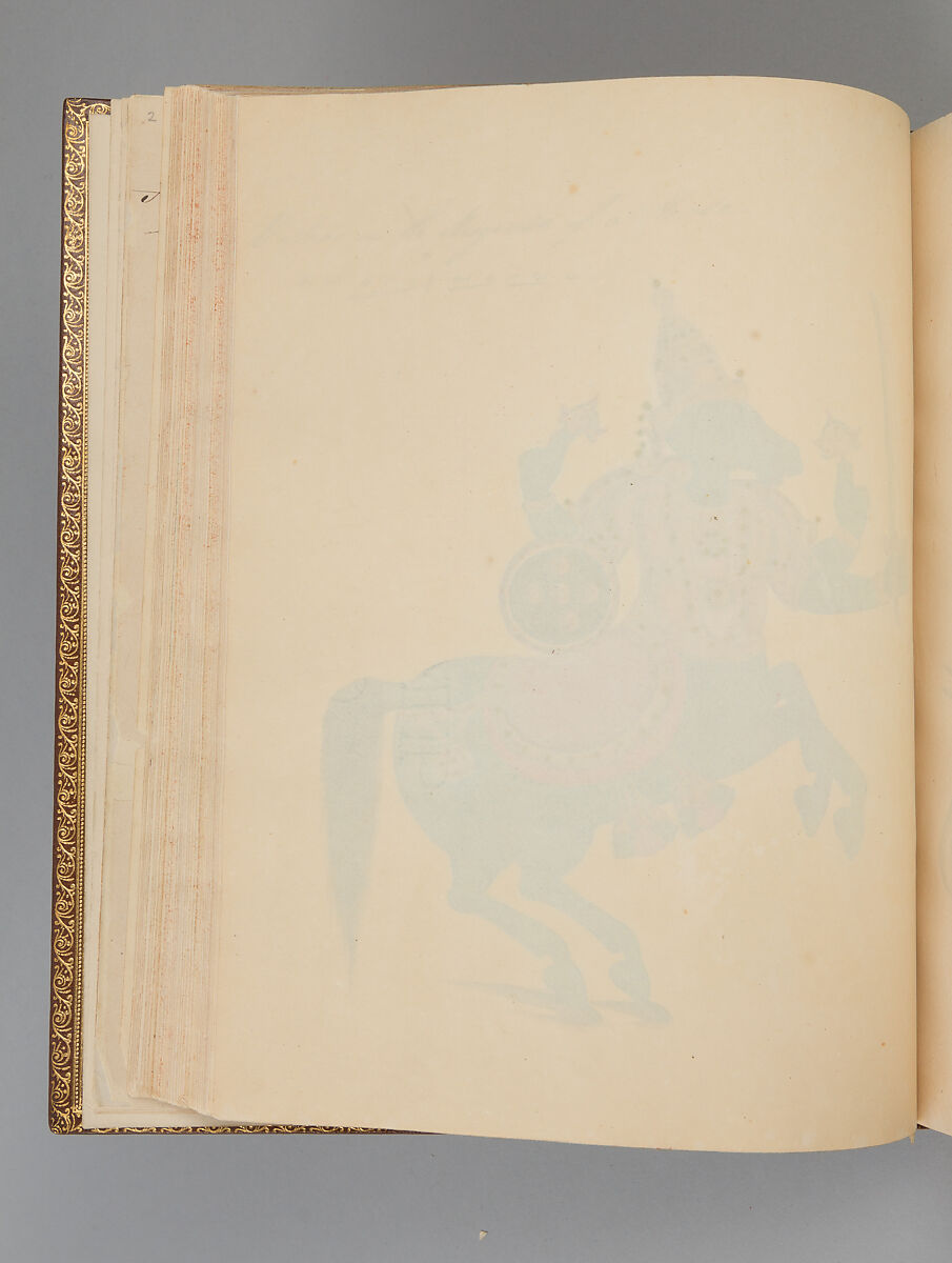 Album depicting one hundred Hindu gods, Unidentified artists (Indian, Madurai, ca. 1830s), Watercolor, ink, and gold on paper, India, Madurai, Tamil Nadu