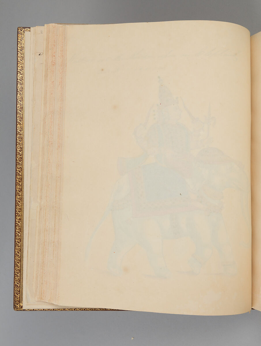 Album depicting one hundred Hindu gods, Unidentified artists (Indian, Madurai, ca. 1830s), Watercolor, ink, and gold on paper, India, Madurai, Tamil Nadu