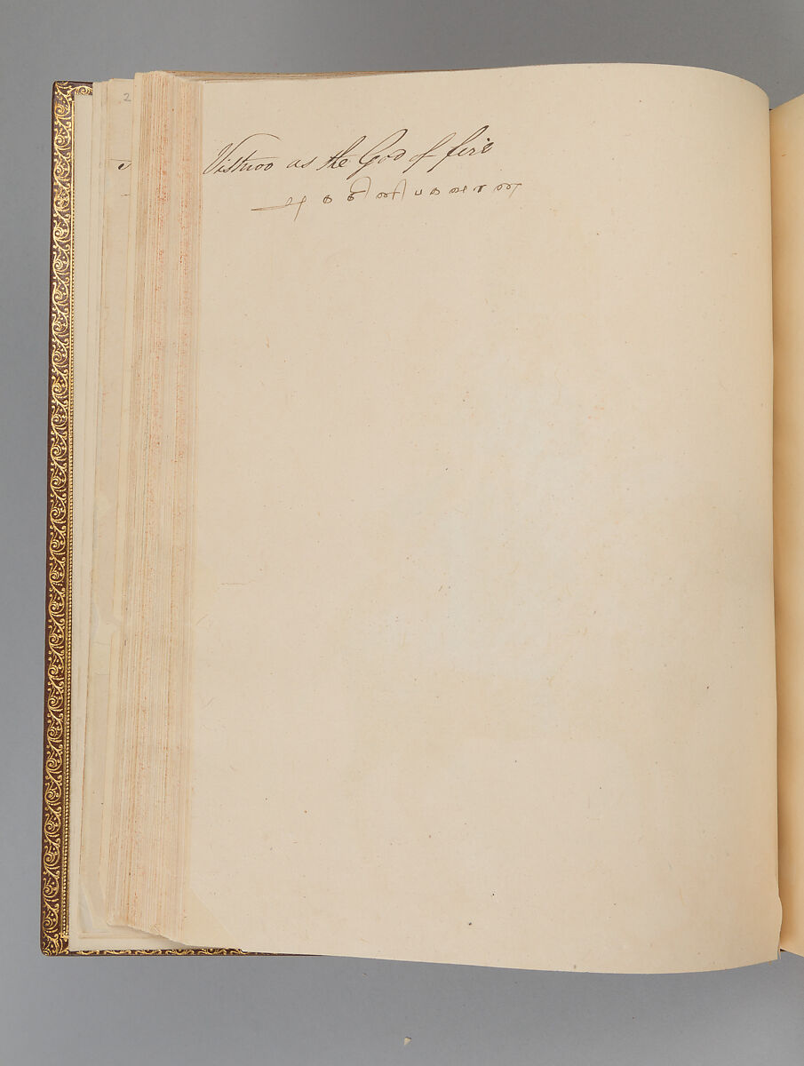 Album depicting one hundred Hindu gods, Unidentified artists (Indian, Madurai, ca. 1830s), Watercolor, ink, and gold on paper, India, Madurai, Tamil Nadu