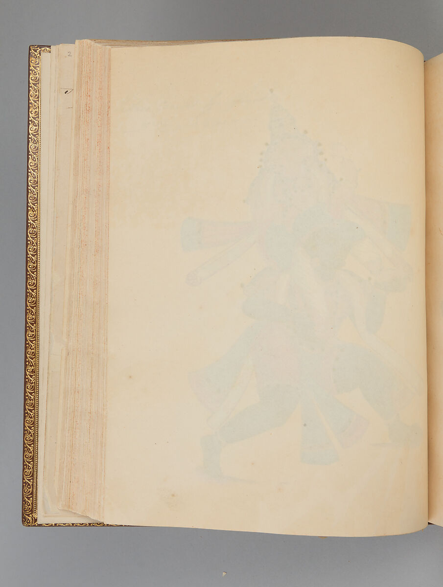 Album depicting one hundred Hindu gods, Unidentified artists (Indian, Madurai, ca. 1830s), Watercolor, ink, and gold on paper, India, Madurai, Tamil Nadu