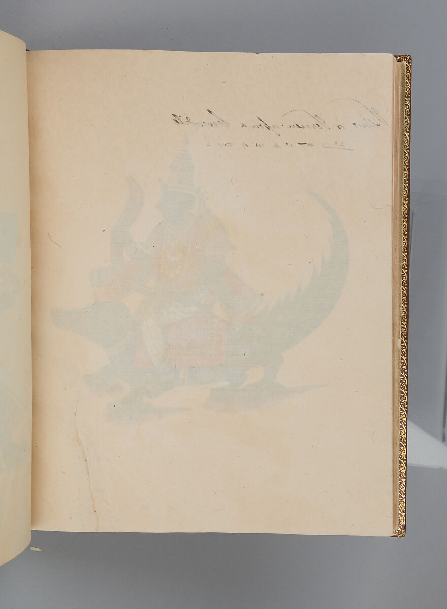 Album depicting one hundred Hindu gods, Unidentified artists (Indian, Madurai, ca. 1830s), Watercolor, ink, and gold on paper, India, Madurai, Tamil Nadu