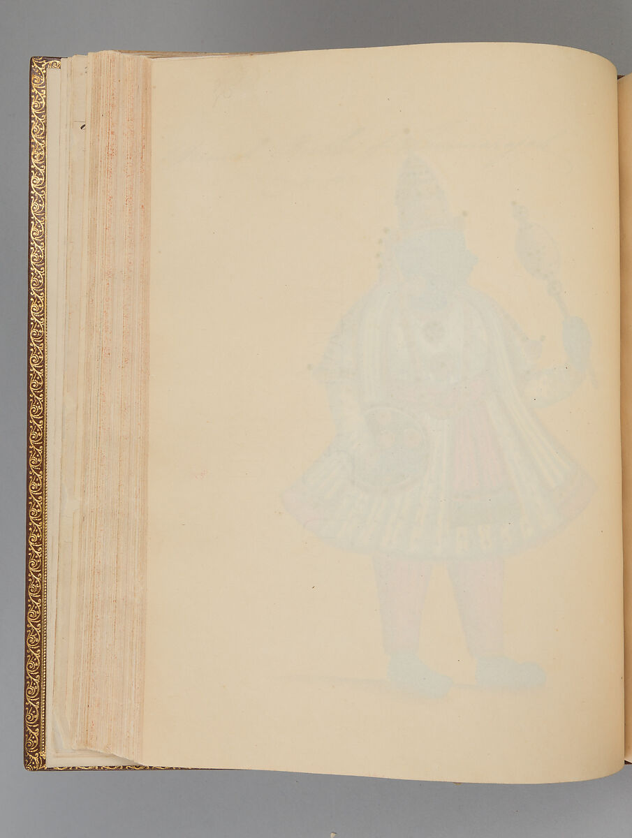 Album depicting one hundred Hindu gods, Unidentified artists (Indian, Madurai, ca. 1830s), Watercolor, ink, and gold on paper, India, Madurai, Tamil Nadu