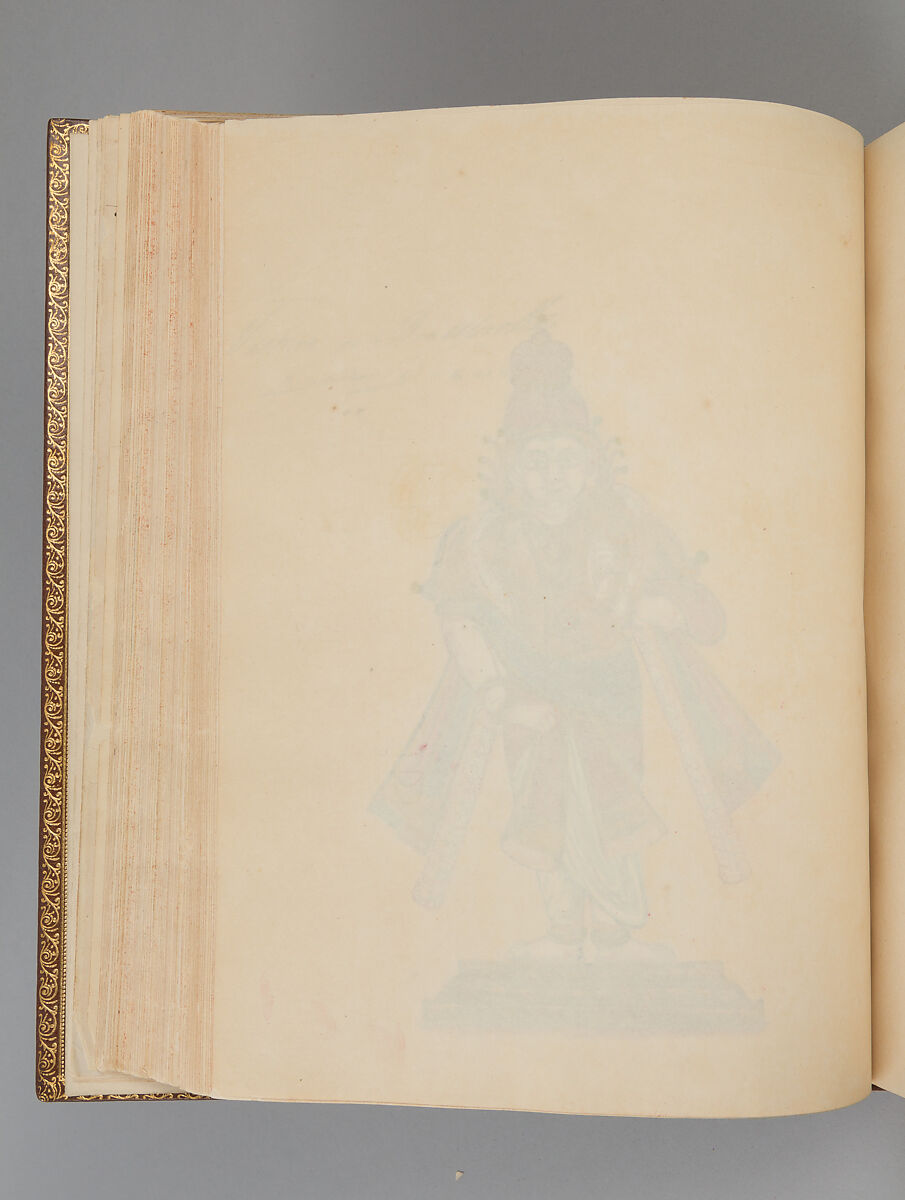 Album depicting one hundred Hindu gods, Unidentified artists (Indian, Madurai, ca. 1830s), Watercolor, ink, and gold on paper, India, Madurai, Tamil Nadu