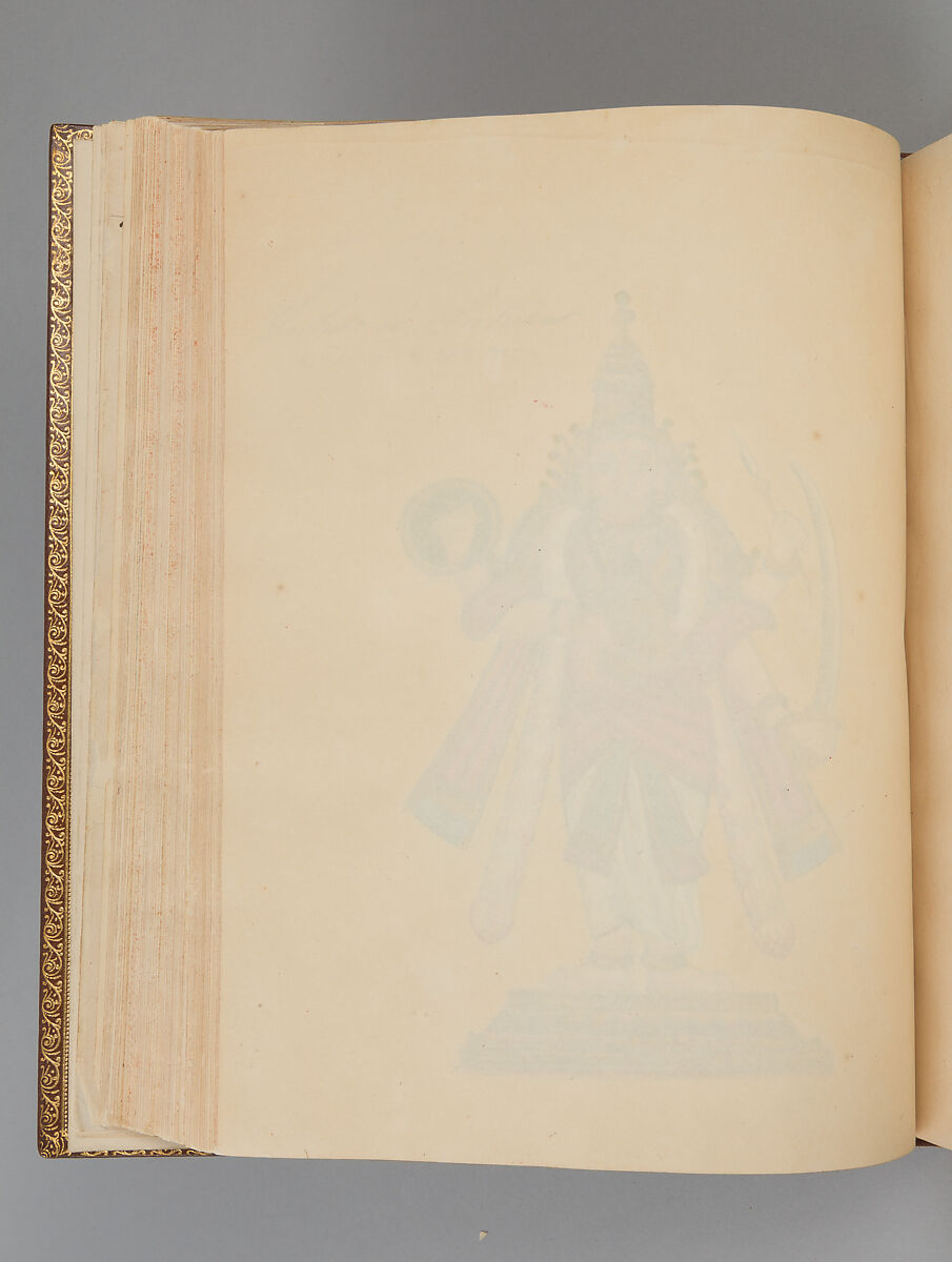 Album depicting one hundred Hindu gods, Unidentified artists (Indian, Madurai, ca. 1830s), Watercolor, ink, and gold on paper, India, Madurai, Tamil Nadu