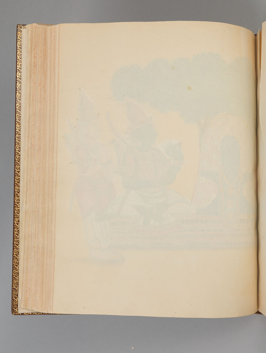 Album depicting one hundred Hindu gods, Unidentified artists (Indian, Madurai, ca. 1830s), Watercolor, ink, and gold on paper, India, Madurai, Tamil Nadu