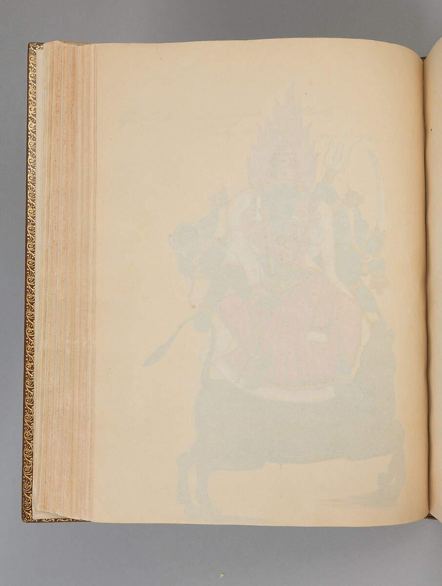 Album depicting one hundred Hindu gods, Unidentified artists (Indian, Madurai, ca. 1830s), Watercolor, ink, and gold on paper, India, Madurai, Tamil Nadu