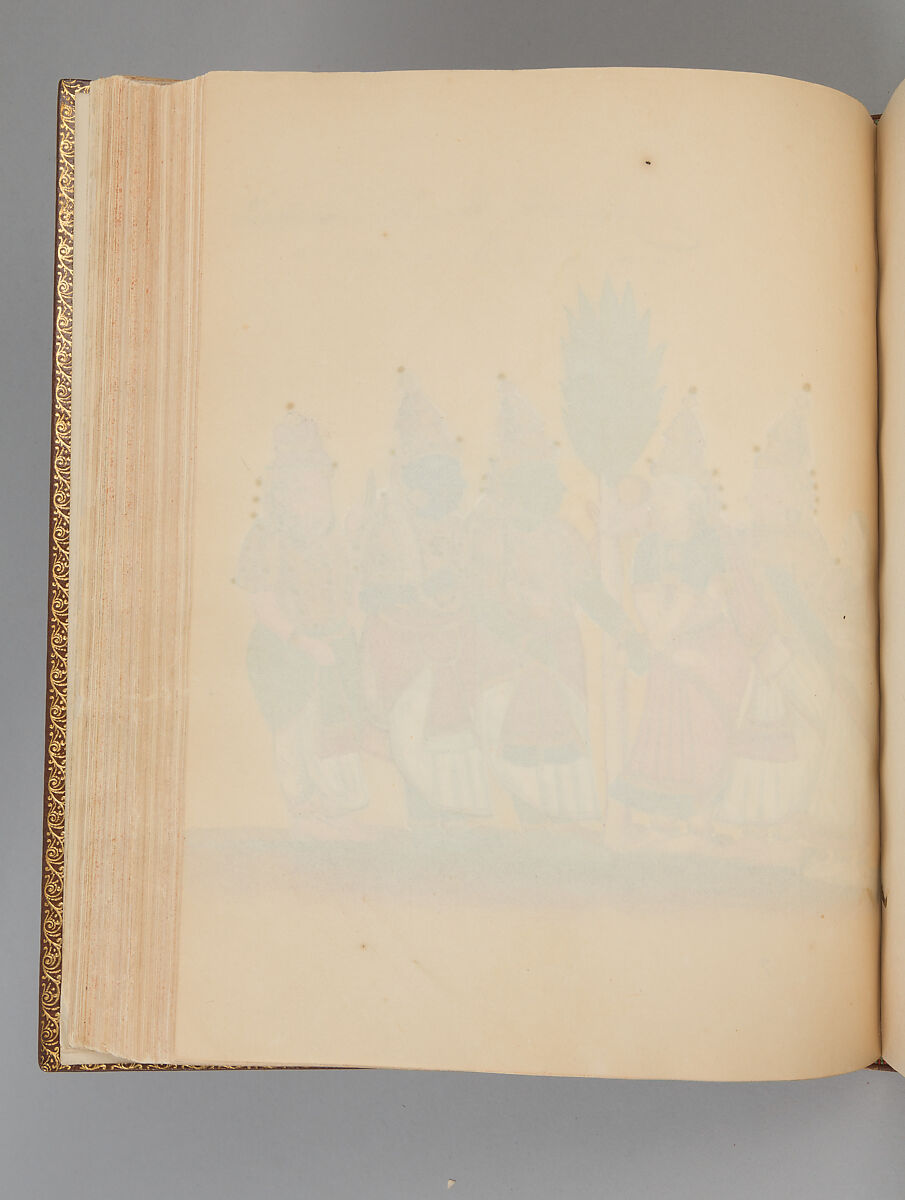 Album depicting one hundred Hindu gods, Unidentified artists (Indian, Madurai, ca. 1830s), Watercolor, ink, and gold on paper, India, Madurai, Tamil Nadu
