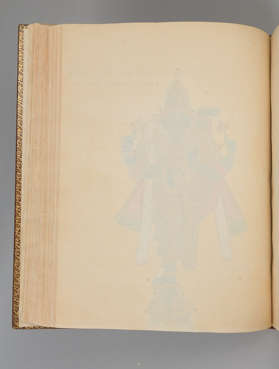 Album depicting one hundred Hindu gods, Unidentified artists (Indian, Madurai, ca. 1830s), Watercolor, ink, and gold on paper, India, Madurai, Tamil Nadu