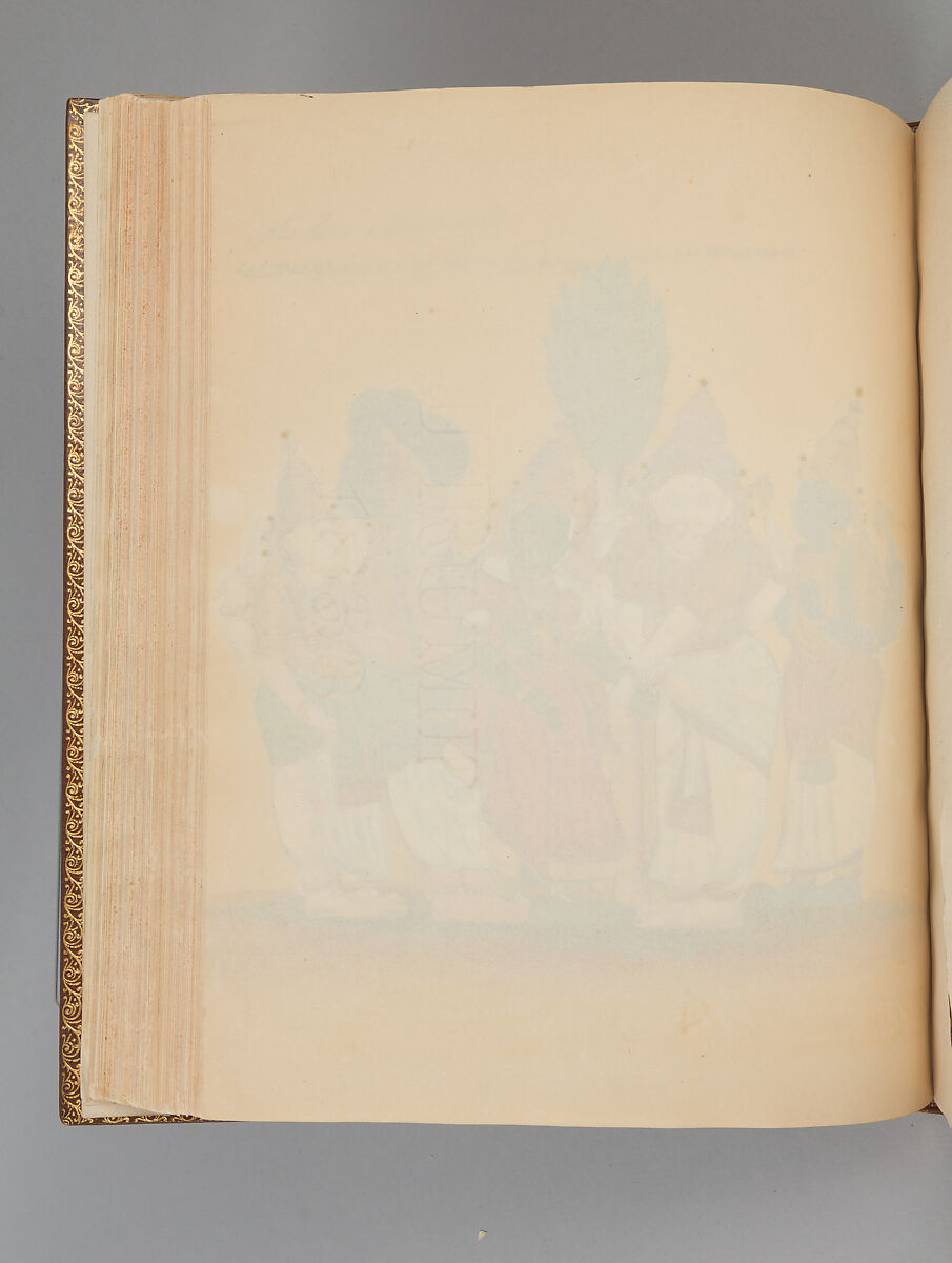 Album depicting one hundred Hindu gods, Unidentified artists (Indian, Madurai, ca. 1830s), Watercolor, ink, and gold on paper, India, Madurai, Tamil Nadu