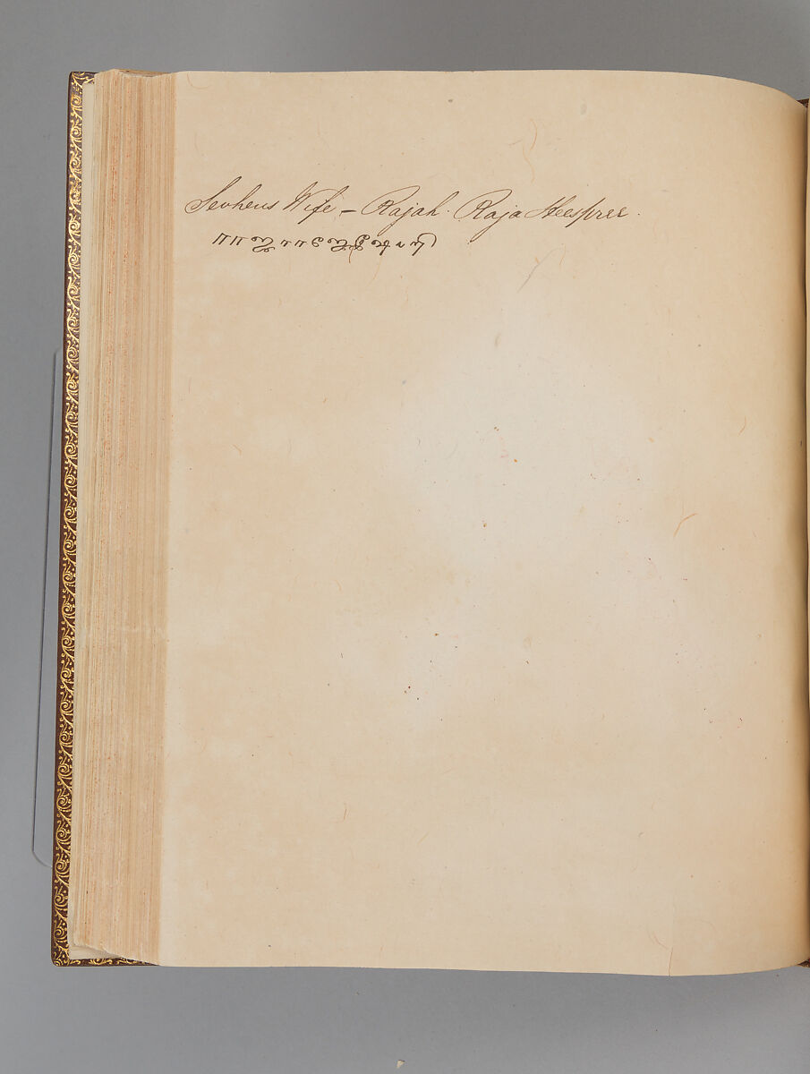 Album depicting one hundred Hindu gods, Unidentified artists (Indian, Madurai, ca. 1830s), Watercolor, ink, and gold on paper, India, Madurai, Tamil Nadu