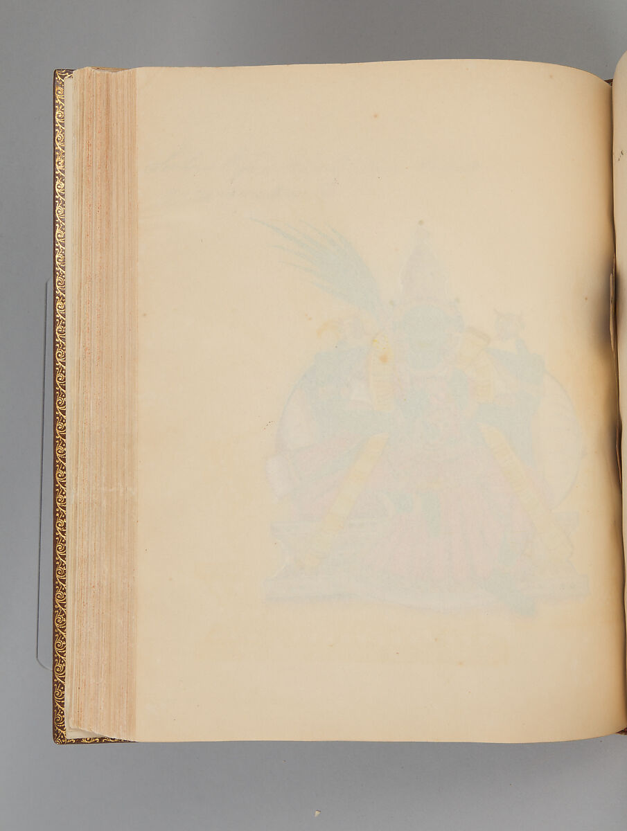 Album depicting one hundred Hindu gods, Unidentified artists (Indian, Madurai, ca. 1830s), Watercolor, ink, and gold on paper, India, Madurai, Tamil Nadu