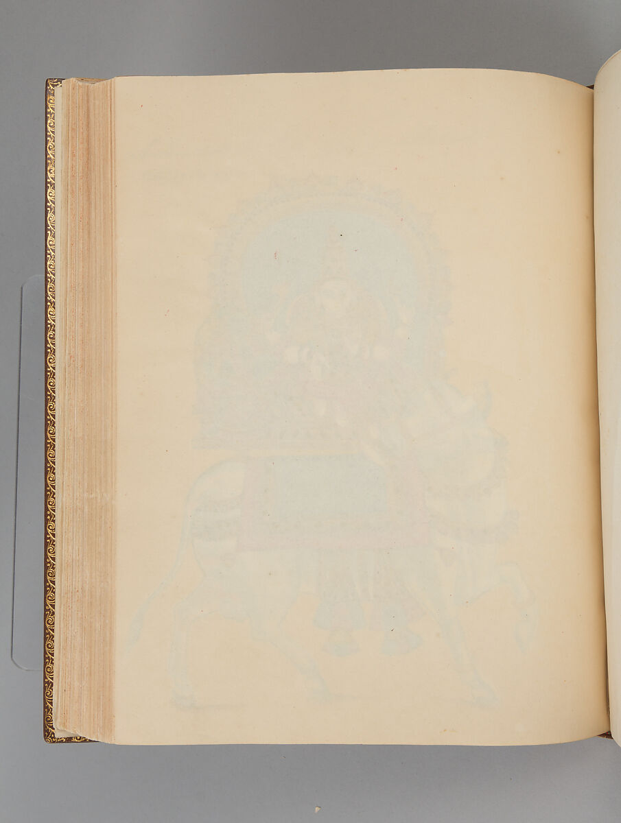 Album depicting one hundred Hindu gods, Unidentified artists (Indian, Madurai, ca. 1830s), Watercolor, ink, and gold on paper, India, Madurai, Tamil Nadu