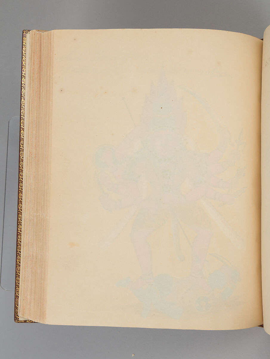 Album depicting one hundred Hindu gods, Unidentified artists (Indian, Madurai, ca. 1830s), Watercolor, ink, and gold on paper, India, Madurai, Tamil Nadu