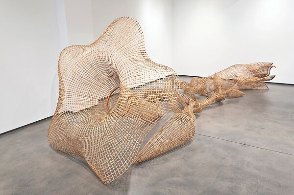 Morning Glory, Sopheap Pich (born Battambang, Cambodia 1971), Rattan, bamboo, wire, plywood, steel bolts, Cambodia 